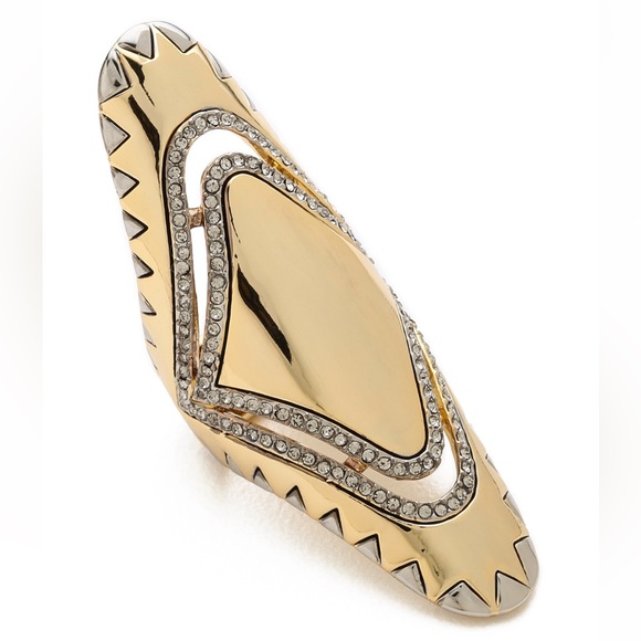 NEW Rare House of Harlow 1960 Modern Tribal Ring - Picture 2 of 6